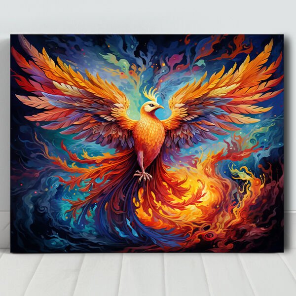 Anka Kuşu Sayılarla Boyama Seti