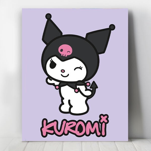 Kuromi Sayılarla Boyama Seti