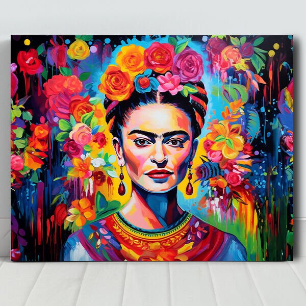 Frida Kahlo Sayılarla Boyama Seti