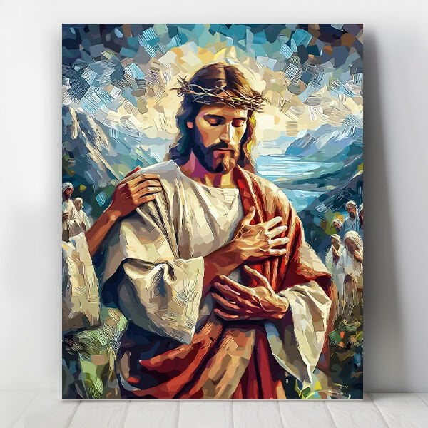 Sevgi Ve İnanç Sayılarla Boyama Seti