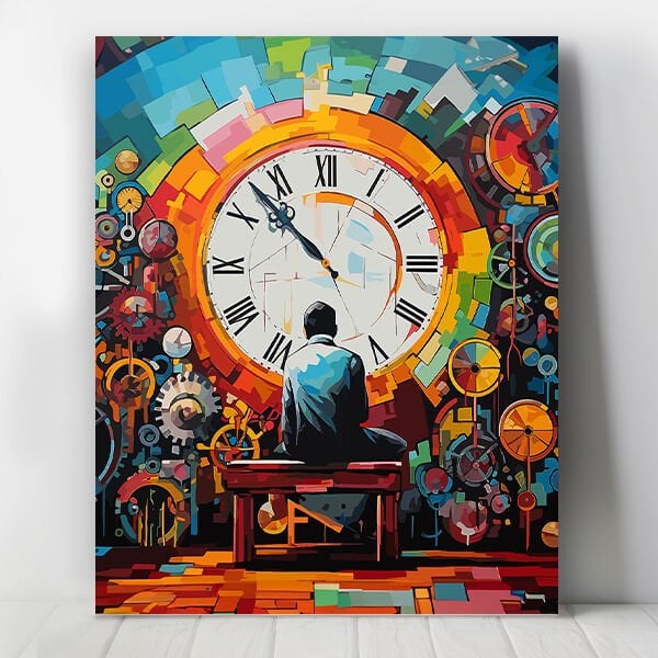 Zamanın Ötesinde Sayılarla Boyama Seti