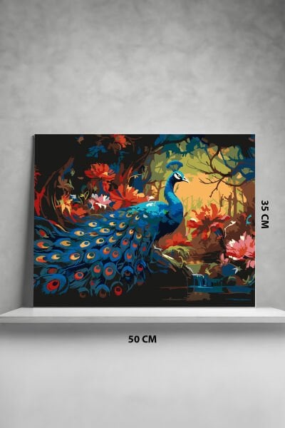 TavusKuşu Sayılarla Boyama Seti