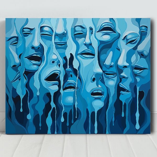 Duyguların Yüzü Sayılarla Boyama Seti