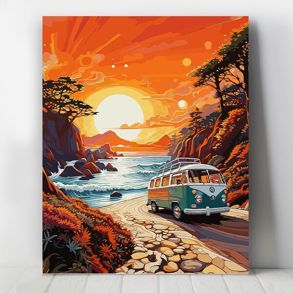 Huzur Adasında Vosvos Sayılarla Boyama Seti