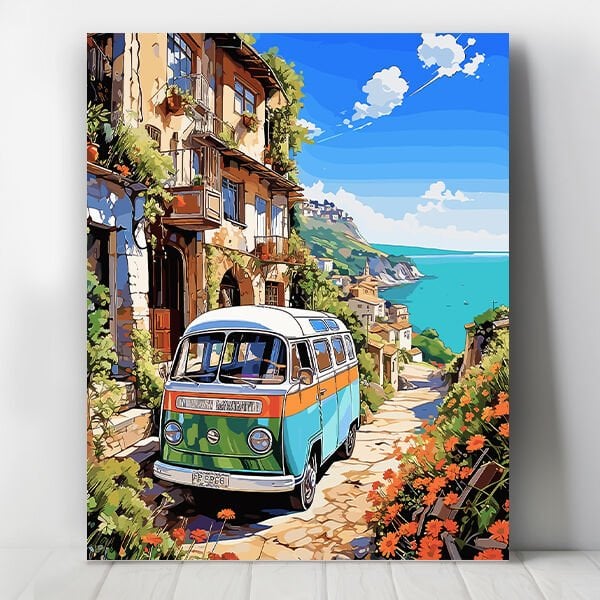 Vosvosla Tatile Sayılarla Boyama Seti