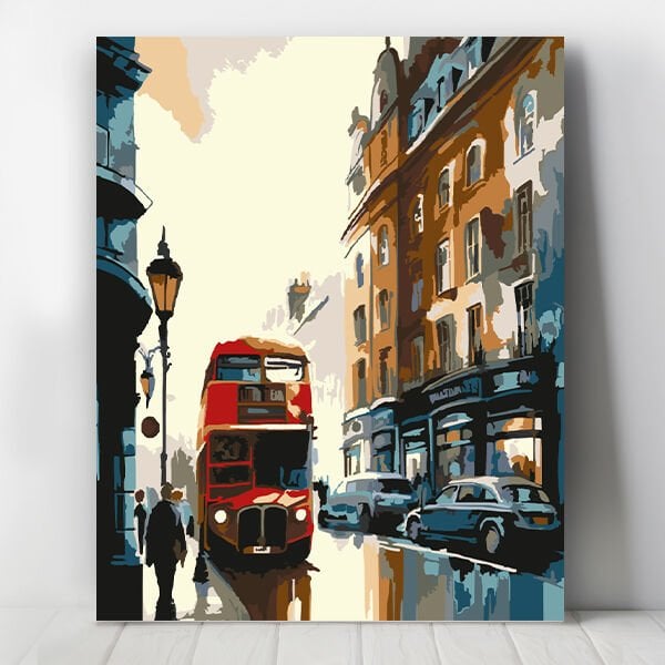 London Sayılarla Boyama Seti