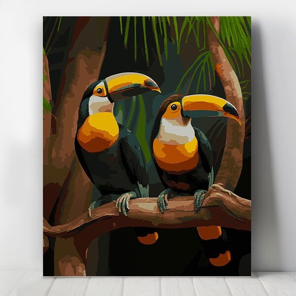 Dodo Kuşu Sayılarla Boyama Seti