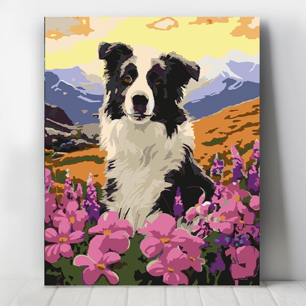 Max Ve Çiçekler Sayılarla Boyama Seti