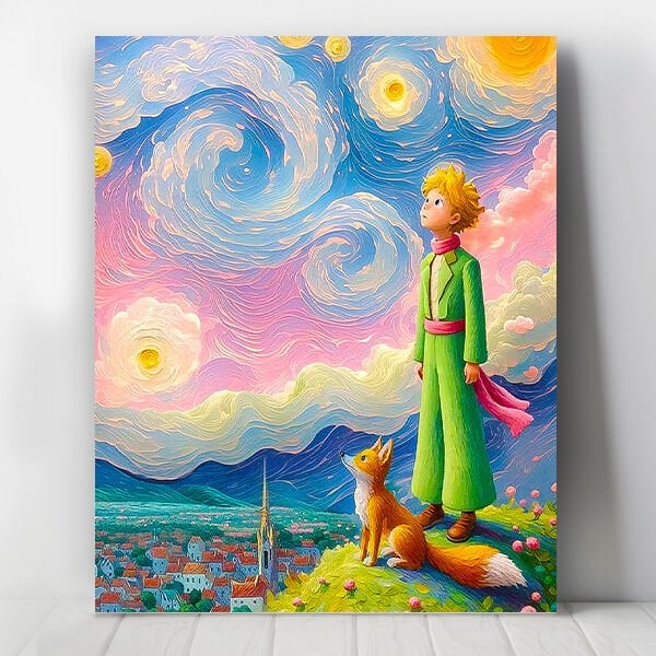 Küçük Prens Sayılarla Boyama Seti