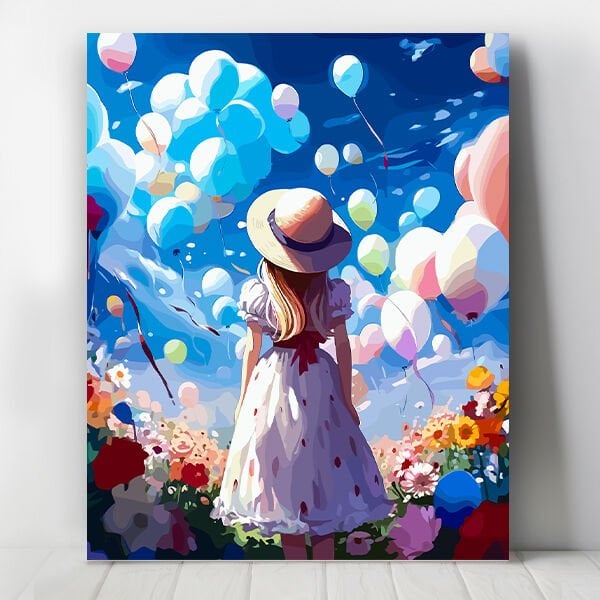 Renkli Rüyalar Sayılarla Boyama Seti