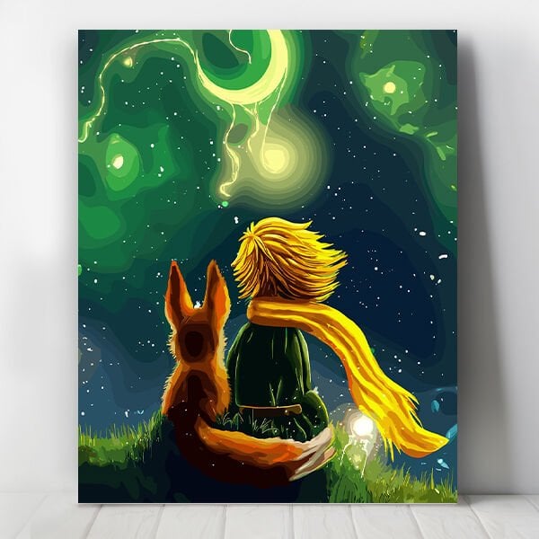 Tilki Ve KüçükPrens Sayılarla Boyama Seti