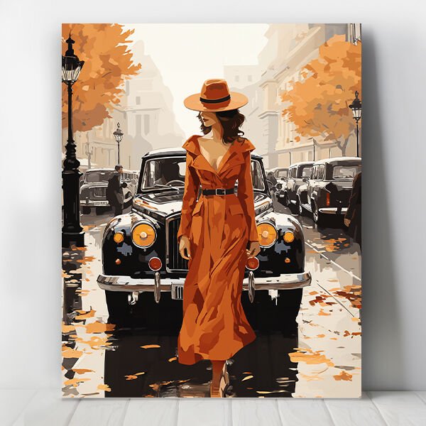 Londonda Yalnızlık Sayılarla Boyama Seti