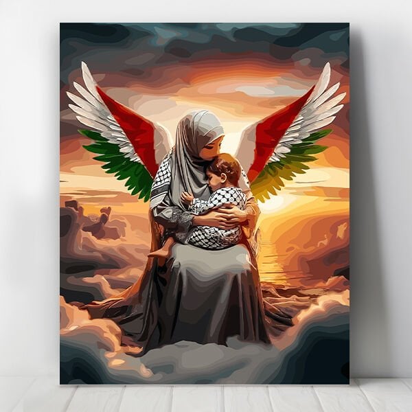 Annenin Gözyaşı Sayılarla Boyama Seti