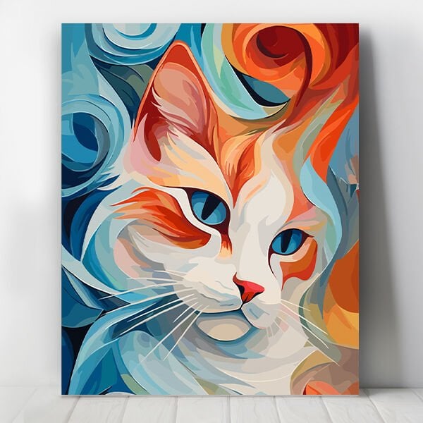 Hayalperest Kedi Sayılarla Boyama Seti