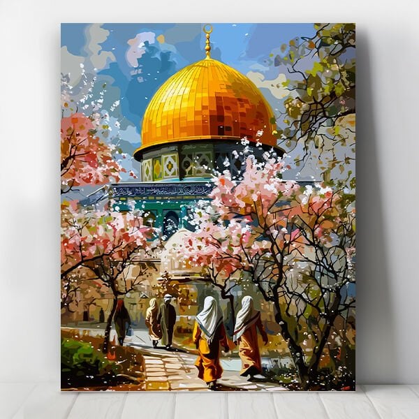 Kudüse Yolculuk Sayılarla Boyama Seti