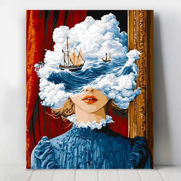 Kafamda Fırtınalar Sayılarla Boyama Seti