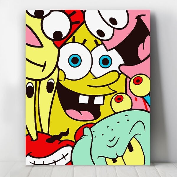 Sevimli Bob Sayılarla Boyama Seti