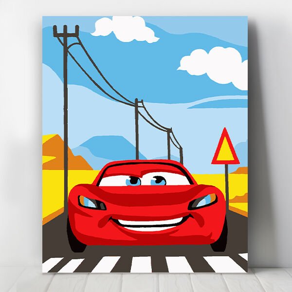 Şimşek Sayılarla Boyama Seti