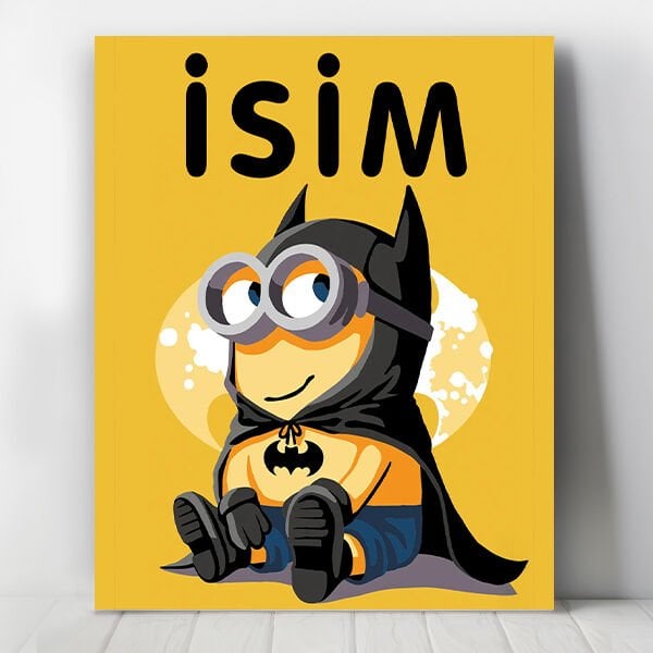 Batman Minyon Sayılarla Boyama Seti