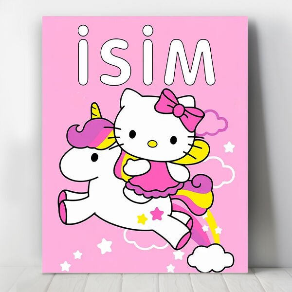 HelloKitty Sayılarla Boyama Seti