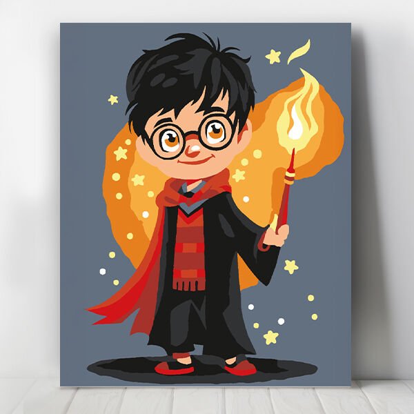 Minik Harry Sayılarla Boyama Seti