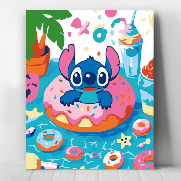 Stik Tatilde Sayılarla Boyama Seti