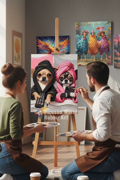 Keyif Sayılarla Boyama Seti