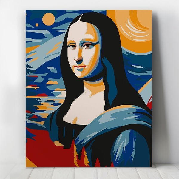 MonaLisa Sayılarla Boyama Seti